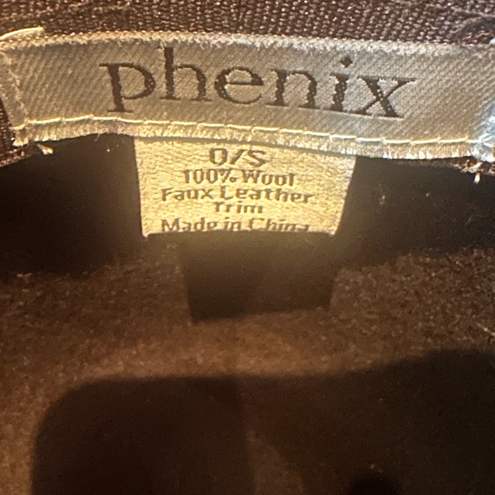 Pristine Phenix 100% Wool Cowgirl Hat- 30% off - Picture 3 of 3